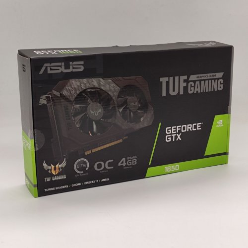 Відеокарта Asus TUF GeForce GTX 1650 Gaming V2 OC 4096MB (TUF-GTX1650-O4GD6-P-V2-GAMING) (Відновлено продавцем, 896485) купити в Україні | Telemart фото