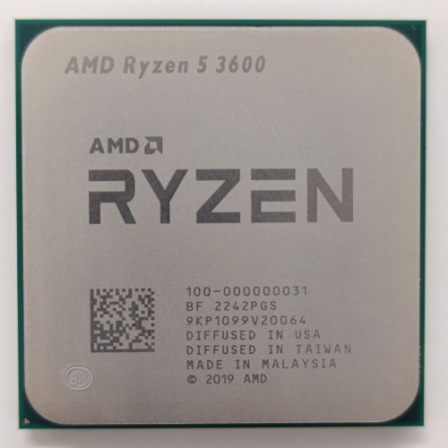 Процесор AMD Ryzen 5 3600 3.6(4.2)GHz 32MB sAM4 Box (100-100000031AWOF) (Відновлено продавцем, 896501) купити в Україні | Telemart фото