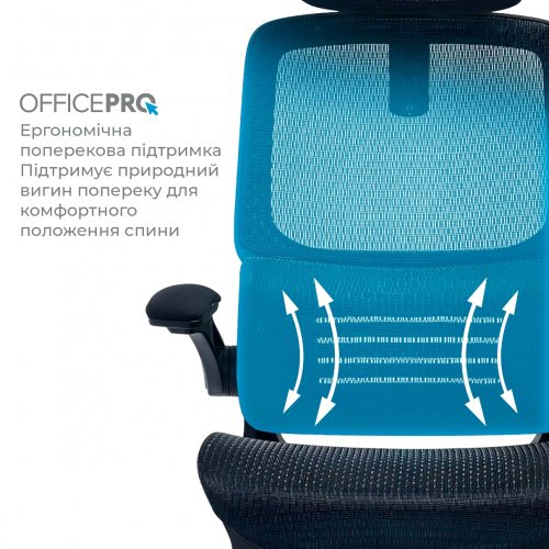 Офисное кресло OfficePro Verto OC570 Black купить в Украине | Telemart фото