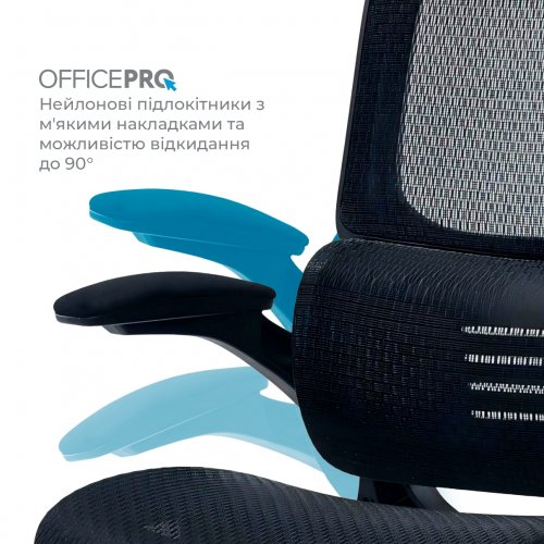 Офисное кресло OfficePro Verto OC570 Black купить в Украине | Telemart фото