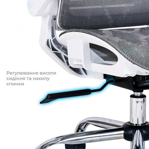 Офисное кресло OfficePro Verto OC570 Grey купить в Украине | Telemart фото