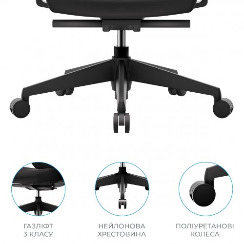 Офисное кресло OfficePro Omnis OC640 Black купить в Украине | Telemart фото