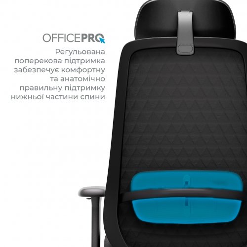 Офисное кресло OfficePro Omnis OC640 Black купить в Украине | Telemart фото