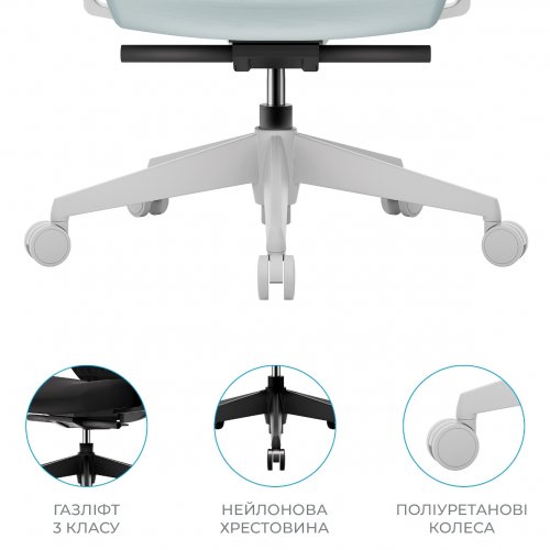 Офисное кресло OfficePro Omnis OC640 Grey купить в Украине | Telemart фото