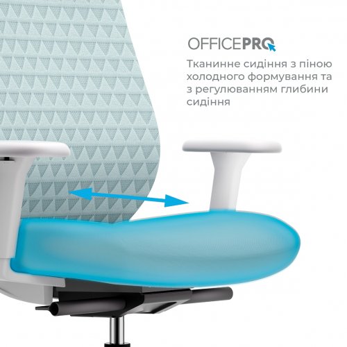 Офисное кресло OfficePro Omnis OC640 Grey купить в Украине | Telemart фото