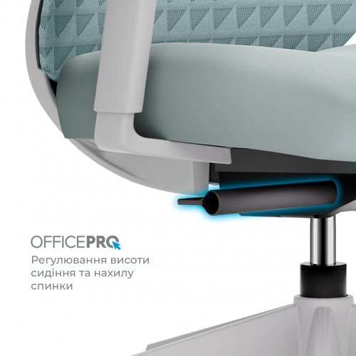 Офисное кресло OfficePro Omnis OC640 Grey купить в Украине | Telemart фото