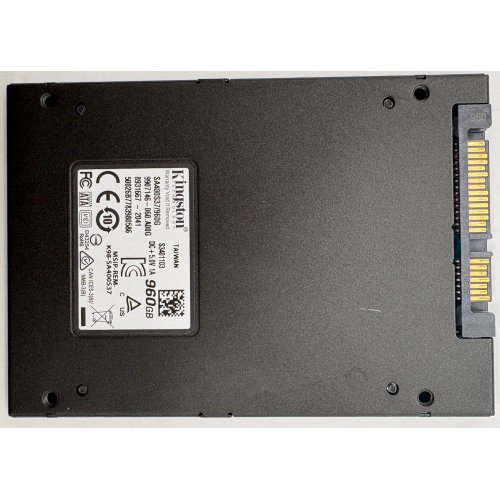 Ssd-диск Kingston A400 TLC 960GB 2.5" (SA400S37/960G) (Восстановлено продавцом, 896676) купить в Украине | Telemart фото