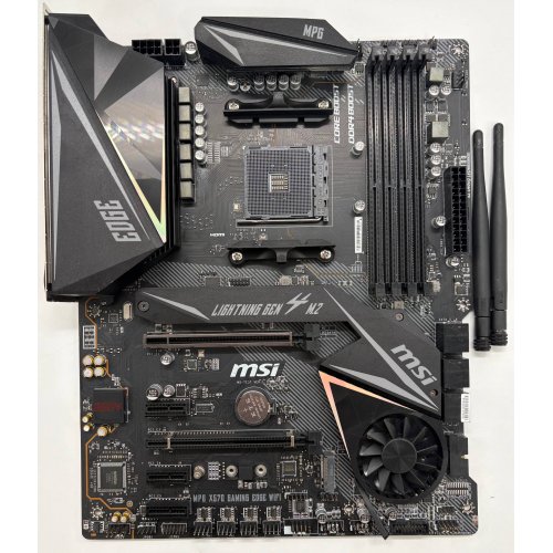 Материнская плата MSI MPG X570 GAMING EDGE WIFI (sAM4, AMD X570) (Восстановлено продавцом, 896680) купить в Украине | Telemart фото