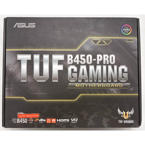 Материнская плата Asus TUF B450-PRO GAMING (sAM4, AMD B450) (Восстановлено продавцом, 896848) купить в Украине | Telemart фото