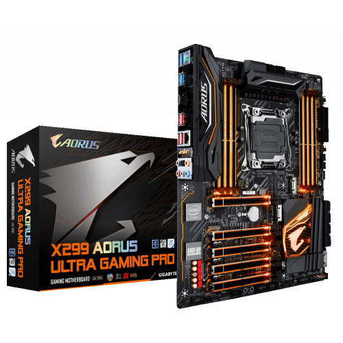 Продати Материнська плата Gigabyte X299 AORUS ULTRA GAMING PRO (s2066, Intel X299) за Trade-In у інтернет-магазині Телемарт - Київ, Дніпро, Україна фото