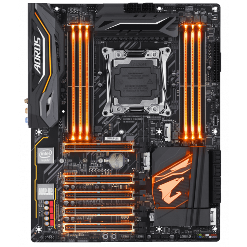 Продати Материнська плата Gigabyte X299 AORUS ULTRA GAMING PRO (s2066, Intel X299) за Trade-In у інтернет-магазині Телемарт - Київ, Дніпро, Україна фото