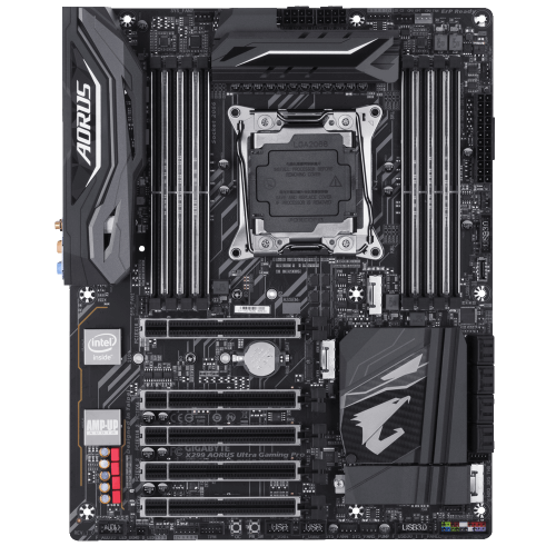 Продати Материнська плата Gigabyte X299 AORUS ULTRA GAMING PRO (s2066, Intel X299) за Trade-In у інтернет-магазині Телемарт - Київ, Дніпро, Україна фото