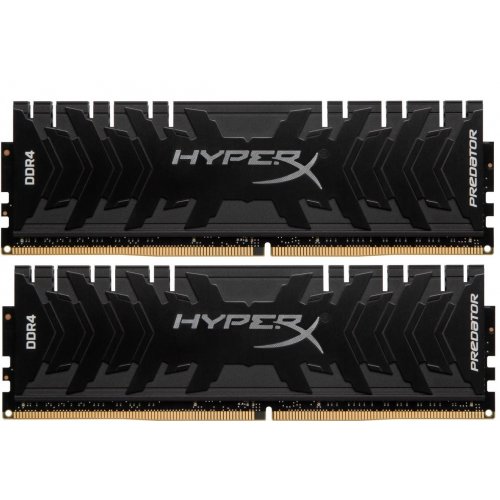 Озп HyperX DDR4 32GB (2x16GB) 3200Mhz Predator (HX432C16PB3K2/32) (Відновлено продавцем, 896861) купити в Україні | Telemart фото