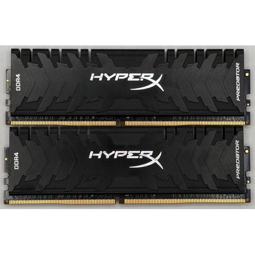 Озп HyperX DDR4 32GB (2x16GB) 3200Mhz Predator (HX432C16PB3K2/32) (Відновлено продавцем, 896861) купити в Україні | Telemart фото