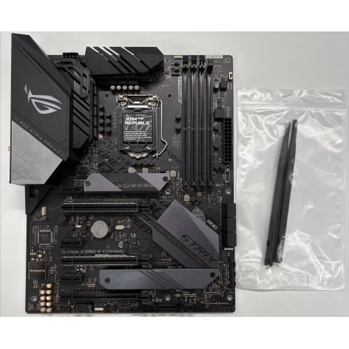 Материнська плата Asus ROG STRIX Z390-E GAMING (s1151-V2, Intel Z390) (Відновлено продавцем, 896864) купити в Україні | Telemart фото
