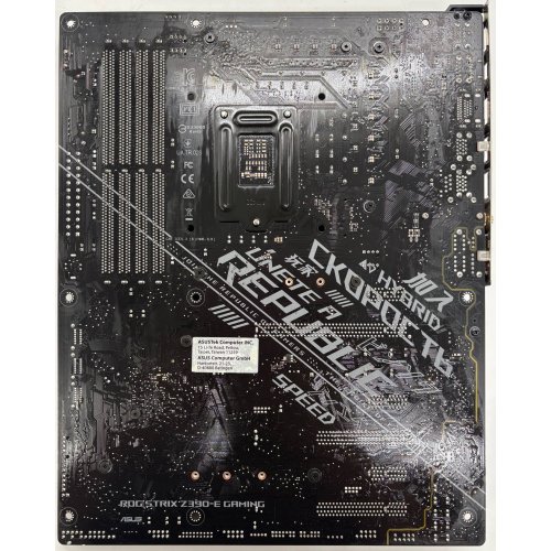 Материнська плата Asus ROG STRIX Z390-E GAMING (s1151-V2, Intel Z390) (Відновлено продавцем, 896864) купити в Україні | Telemart фото