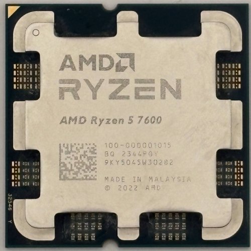 Процессор AMD Ryzen 5 7600 3.8(5.1)GHz 32MB sAM5 Tray (100-000001015) (Восстановлено продавцом, 896869) купить в Украине | Telemart фото