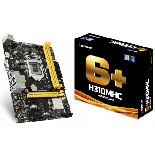 Продати Материнська плата Biostar H310MHC Ver. 7.x (s1151-v2, Intel H310) за Trade-In у інтернет-магазині Телемарт - Київ, Дніпро, Україна фото