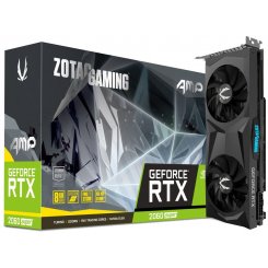 Видеокарта Zotac GeForce RTX 2060 SUPER AMP 8192MB (ZT-T20610D-10P) (Восстановлено продавцом, 896875)