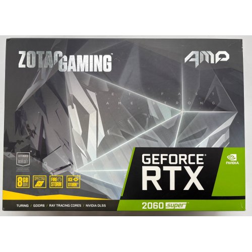 Видеокарта Zotac GeForce RTX 2060 SUPER AMP 8192MB (ZT-T20610D-10P) (Восстановлено продавцом, 896875) купить в Украине | Telemart фото