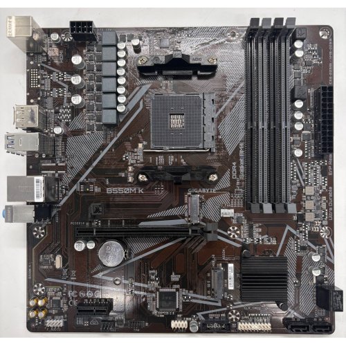 Материнська плата Gigabyte B550M K (sAM4, AMD B550) (Відновлено продавцем, 896876) купити в Україні | Telemart фото