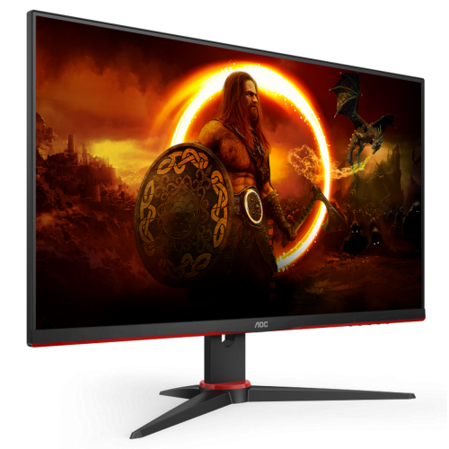 Монитор AOC 23.8" 24G2SAE/BK Black/Red (Восстановлено продавцом, 896881) купить в Украине | Telemart фото