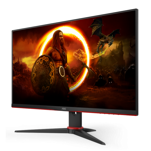 Монитор AOC 23.8" 24G2SAE/BK Black/Red (Восстановлено продавцом, 896881) купить в Украине | Telemart фото