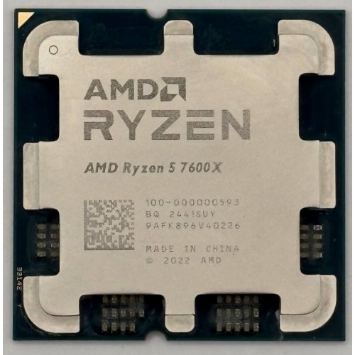 Процессор AMD Ryzen 5 7600X 4.7(5.3)GHz 32MB sAM5 Box (100-100000593WOF) (Восстановлено продавцом, 897014) купить в Украине | Telemart фото