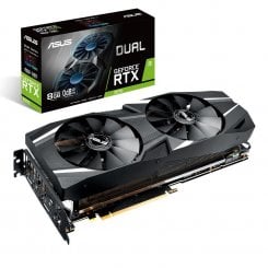 Видеокарта Asus GeForce RTX 2070 Dual 8192MB (DUAL-RTX2070-8G) (Восстановлено продавцом, 897018)