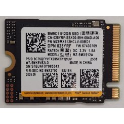 Ssd-диск Samsung PM9C1 512GB M.2 (2280 PCI-E) (MZVL8512HELU-00BH1) (Восстановлено продавцом, 897038)