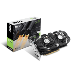 Видеокарта MSI GeForce GTX 1060 Dual Fan OC 6144MB (GTX 1060 6GT OCV1) (Восстановлено продавцом, 897043)