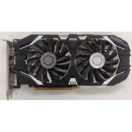 Видеокарта MSI GeForce GTX 1060 Dual Fan OC 6144MB (GTX 1060 6GT OCV1) (Восстановлено продавцом, 897043) купить в Украине | Telemart фото