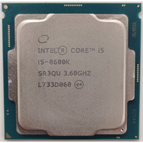 Процессор Intel Core i5-8600K 3.6(4.3)GHz 9MB s1151 Tray (CM8068403358508) (Восстановлено продавцом, 897049) купить в Украине | Telemart фото