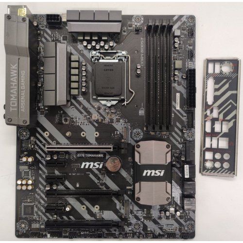 Материнская плата MSI Z370 TOMAHAWK (s1151, Intel Z370) (Восстановлено продавцом, 897051) купить в Украине | Telemart фото