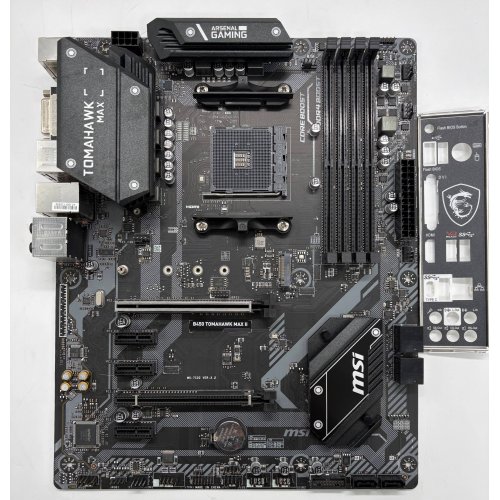 Материнская плата MSI B450 TOMAHAWK MAX II (sAM4, AMD B450) (Восстановлено продавцом, 897055) купить в Украине | Telemart фото