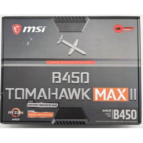 Материнская плата MSI B450 TOMAHAWK MAX II (sAM4, AMD B450) (Восстановлено продавцом, 897055) купить в Украине | Telemart фото