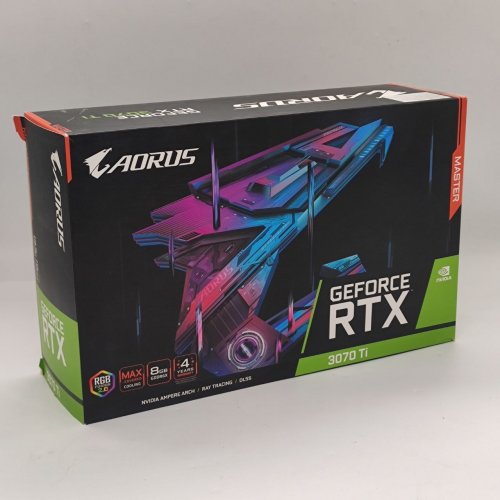 Відеокарта Gigabyte GeForce RTX 3070 Ti AORUS MASTER 8192MB (GV-N307TAORUS M-8GD) (Відновлено продавцем, 897080) купити в Україні | Telemart фото