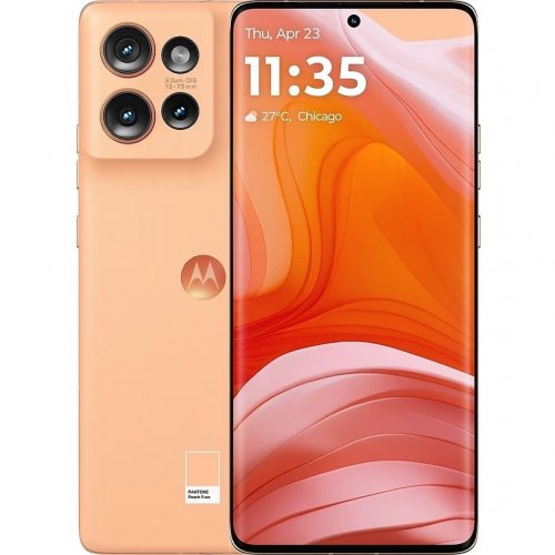 Смартфон Motorola Moto Edge 50 12/512GB (PB2U0005PL) Peach Fuzz купити в Україні | Telemart фото