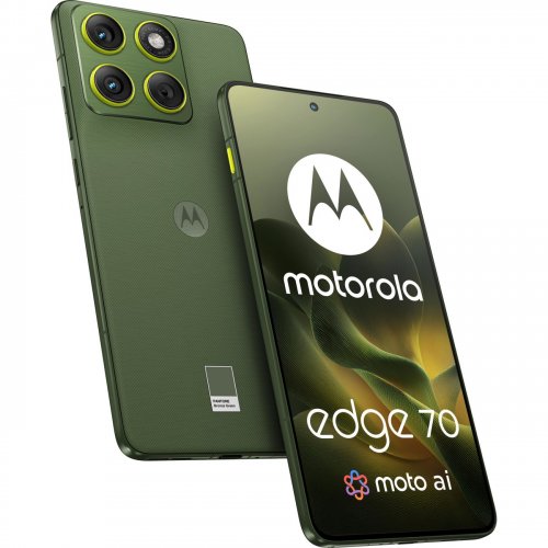 Смартфон Motorola Moto Edge 70 12/512GB (PBA50046RS) Bronze Green купити в Україні | Telemart фото