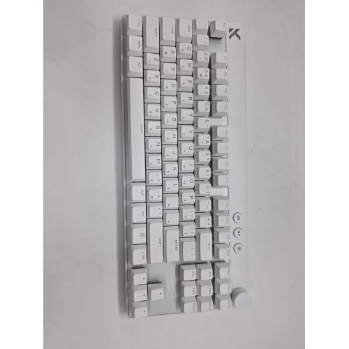 Уцінка клавіатура MCHOSE Mix 87 RGB Apollo Magnetic Switch (MC-MIX87-4-UA) White (Пошкоджено пакування, 897407) купити в Україні | Telemart фото