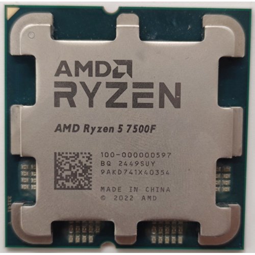 Процессор AMD Ryzen 5 7500F 3.7(5.0)GHz 32MB sAM5 Tray (100-000000597) (Восстановлено продавцом, 897481) купить в Украине | Telemart фото