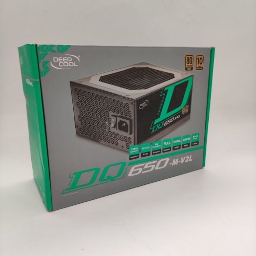 Блок питания Deepcool DQ650-M 650W (DQ650-M-V2L) Black (Восстановлено продавцом, 897485) купить в Украине | Telemart фото