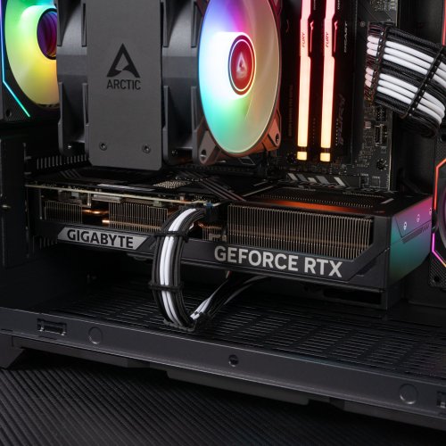 Компьютер HEXO Gaming RTX5070 Pro (HGP-HYPMR7700N507-D532S1TBK) Black купить в Украине | Telemart фото