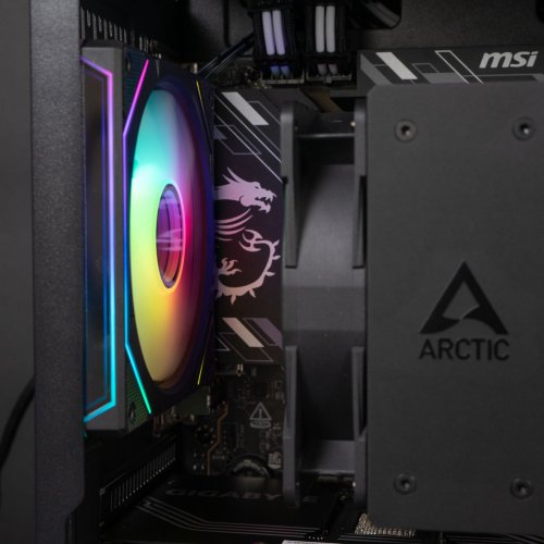 Компьютер HEXO Gaming RTX5070 Pro (HGP-HYPMR7700N507-D532S1TBK) Black купить в Украине | Telemart фото
