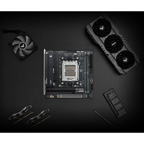 Материнська плата Asus TUF GAMING B850I WIFI NEO (sAM5, AMD B850) купити в Україні | Telemart фото