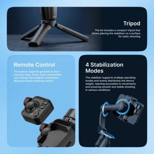 Стедикам Proove Vector SE Gimbal Stabilizer (MPVS00002001) Black купить в Украине | Telemart фото