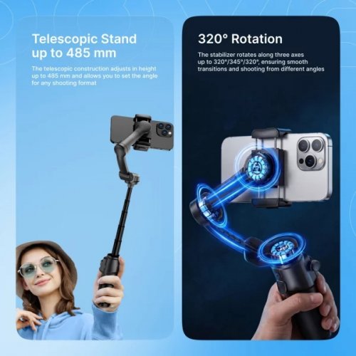 Стедикам Proove Vector SE Gimbal Stabilizer (MPVS00002001) Black купить в Украине | Telemart фото