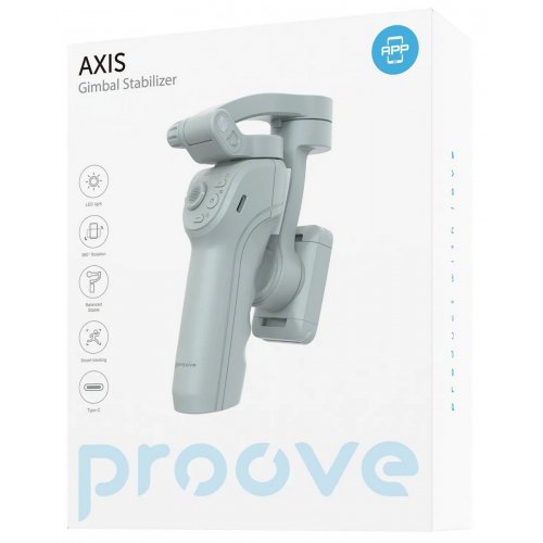 Стедікам Proove Axis Gimbal Stabilizer (MPAX00010001) Gray купити в Україні | Telemart фото