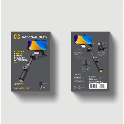 Стедикам AOCHUAN Smart X3 AI (AOCHUAN-SMARTX3AI-W) Black купить в Украине | Telemart фото