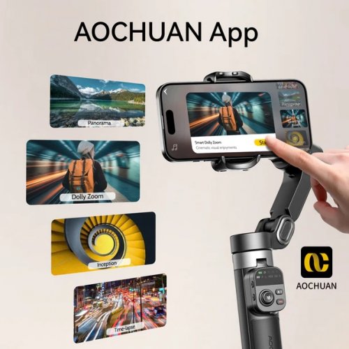 Стедикам AOCHUAN Smart X3 AI (AOCHUAN-SMARTX3AI-W) Black купить в Украине | Telemart фото